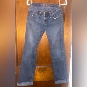 Vintage Y2K Angel Premium Skinny Capri Jeans- size 7